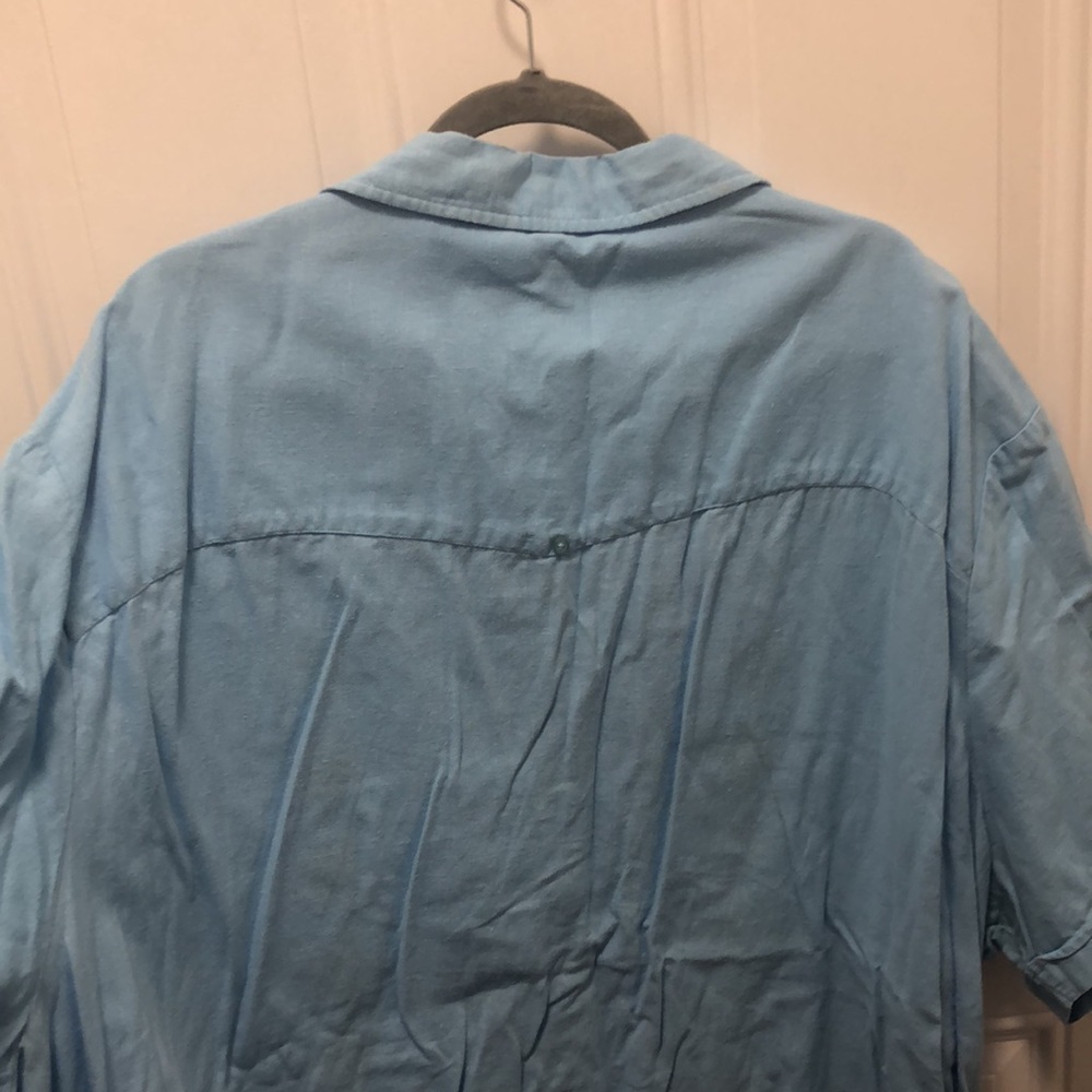 Patterned Button Down Top - image 5